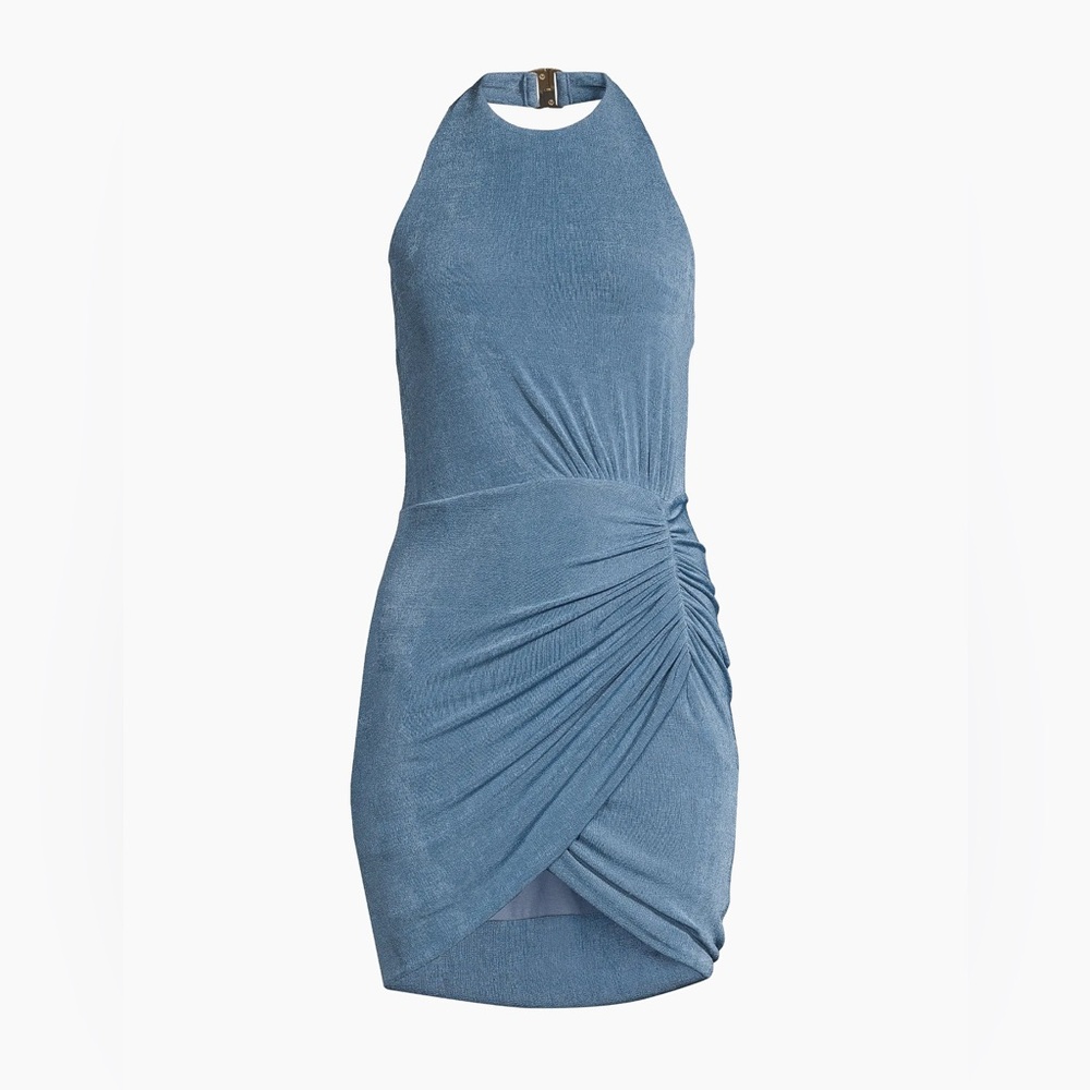 Significant Other Ruched Mini Dress